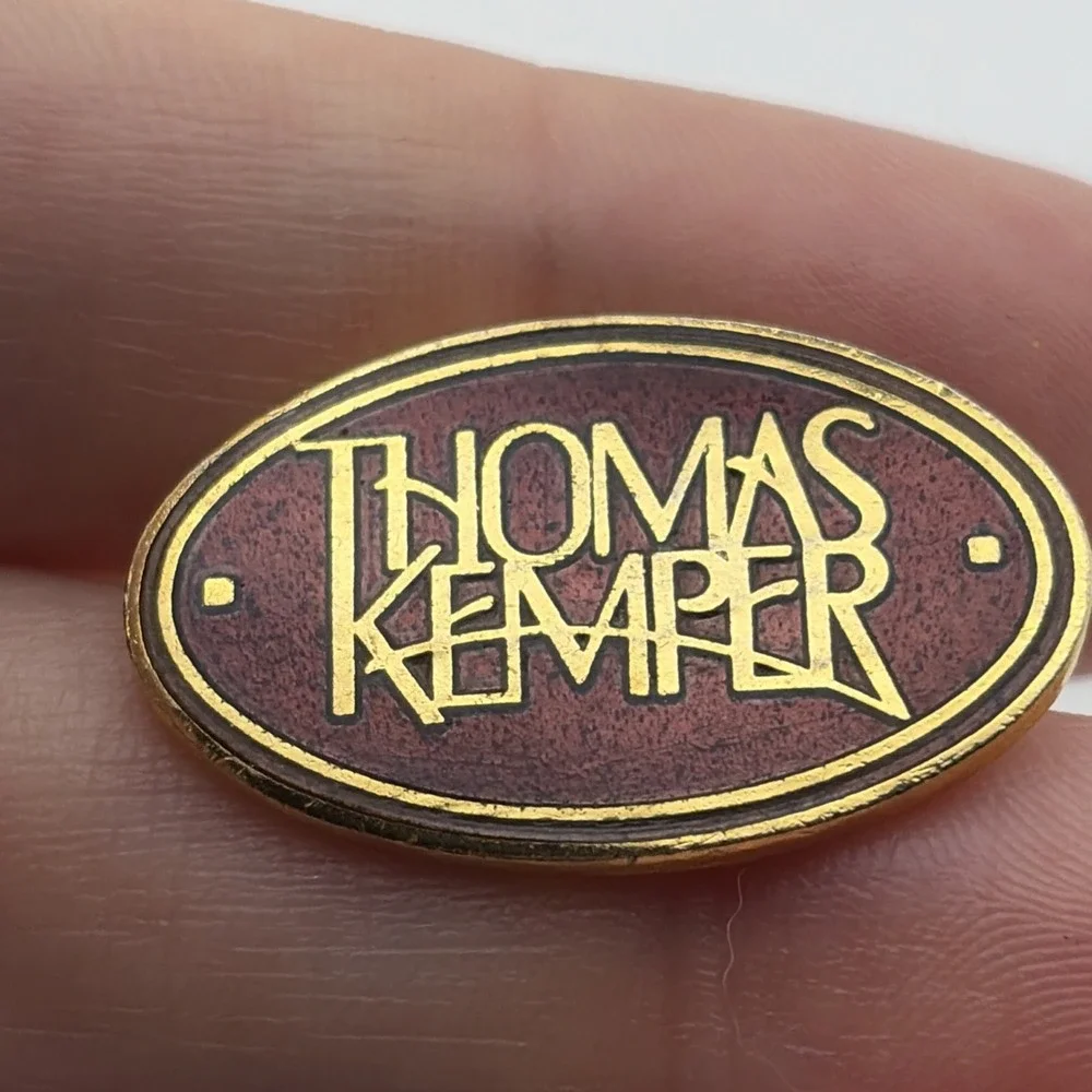 Thomas Kemper Root Beer Soda Factory Company Lapel Hat‎ Pin
